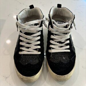 Limited Edition Authentic Women’s Mid Star Double Quarter Black sneakers SIZE 37